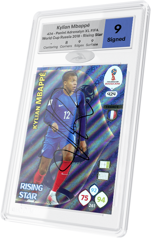 Kylian Mbappé dédicace