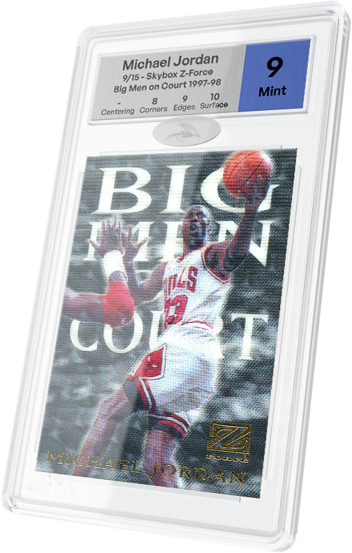 Michael Jordan Skybox Big Men on Court