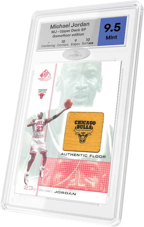 Michael Jordan Upper Deck Gamefloor